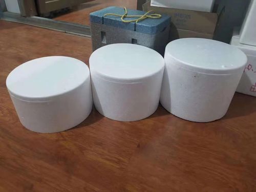 Products produced by automatic EPS packaging and forming machine