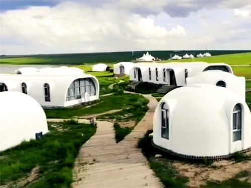EPS Thermal insulation building round house