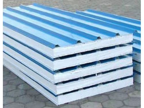 PU color steel composite insulation board machinery